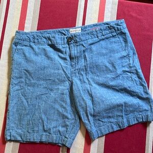 Merona women’s blue cotton shorts -size 12